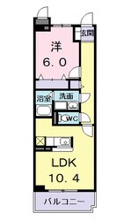 サニーヒル天王の物件間取画像